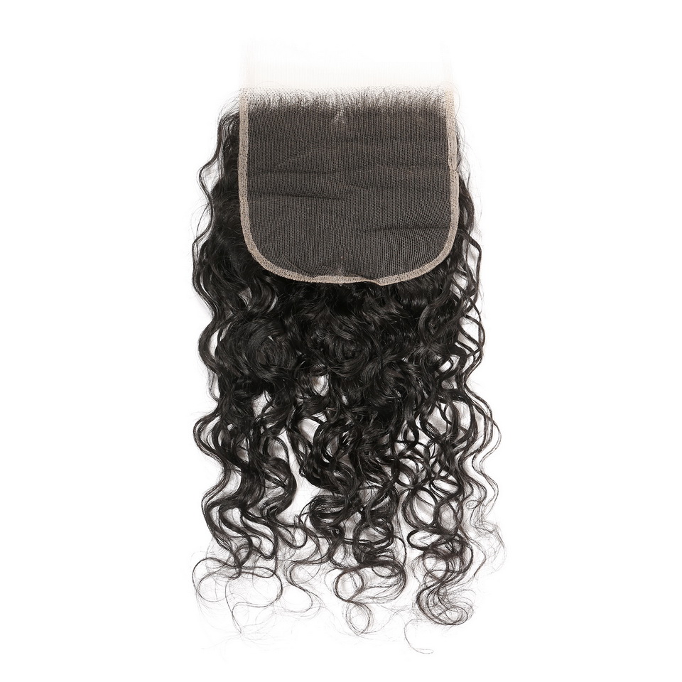 4x4 5x5 6x6 7x7 HD Lace Closure Water Wave Humanhair